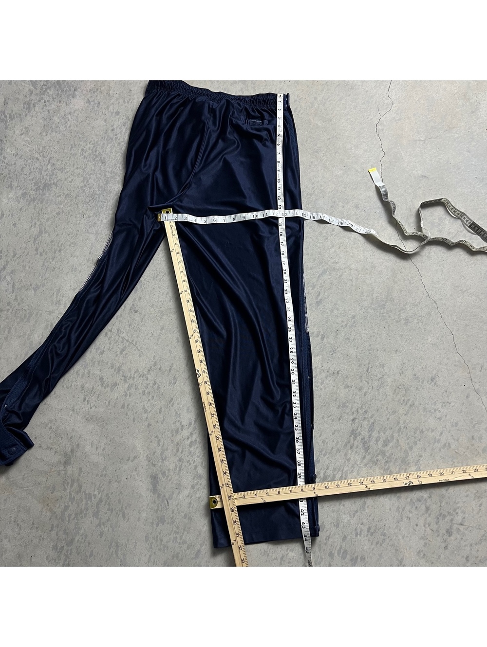 Vintage Y2K Tommy Hilfiger Breakaway Shiny Dazzle Track Pants Sz. XL Basketball - Picture 6 of 6